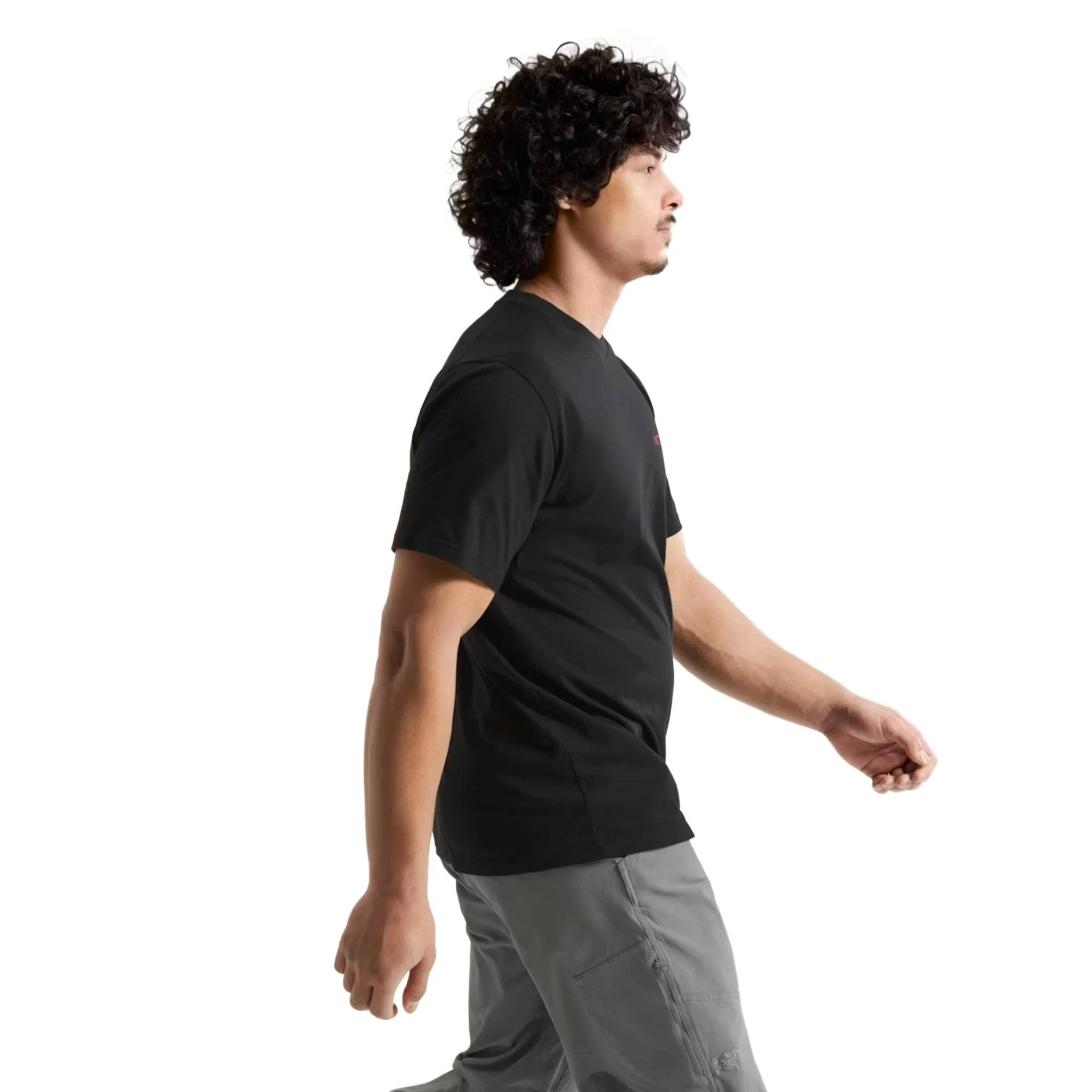 Arc'teryx Kragg SL Cotton Blurred Bird Mens SS Shirt 2026 - Image 3