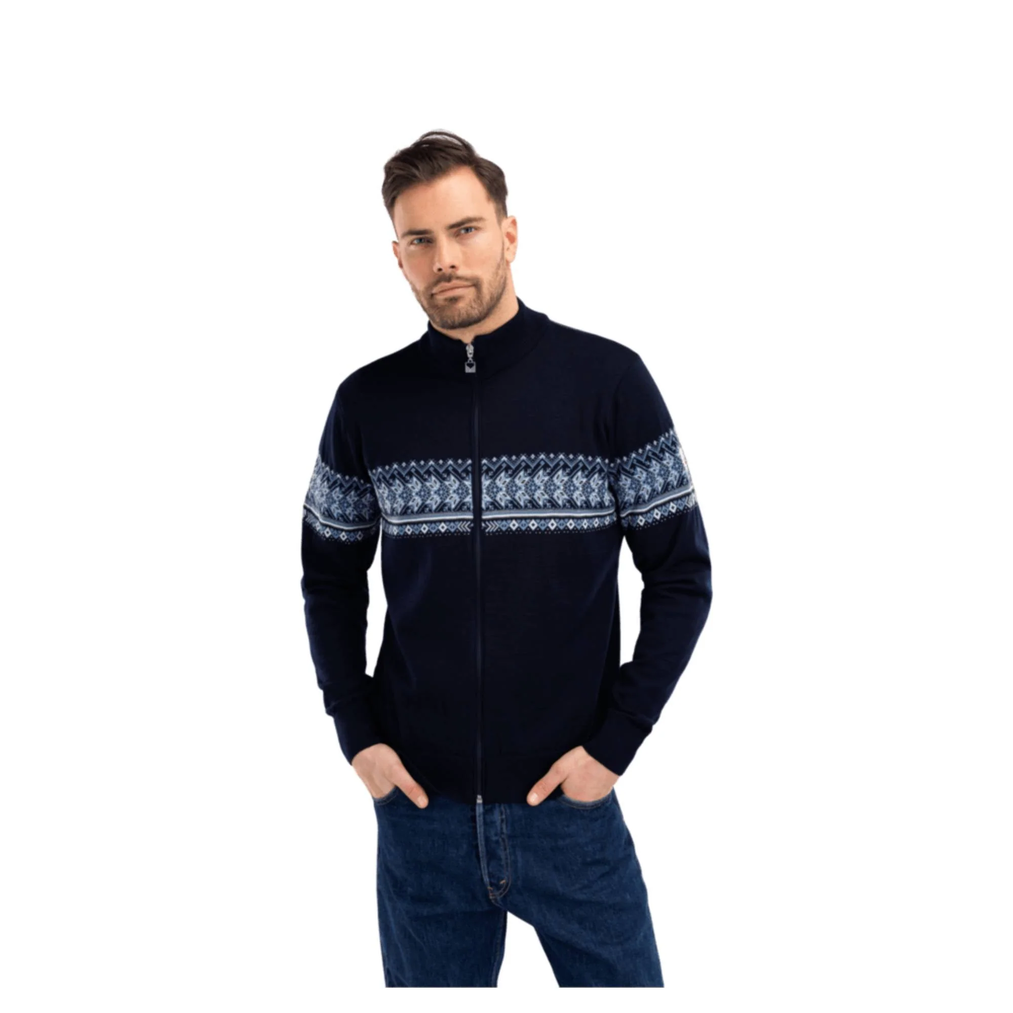 Dale of Norway Hovden Mens FZ Sweater 2026 - Image 2