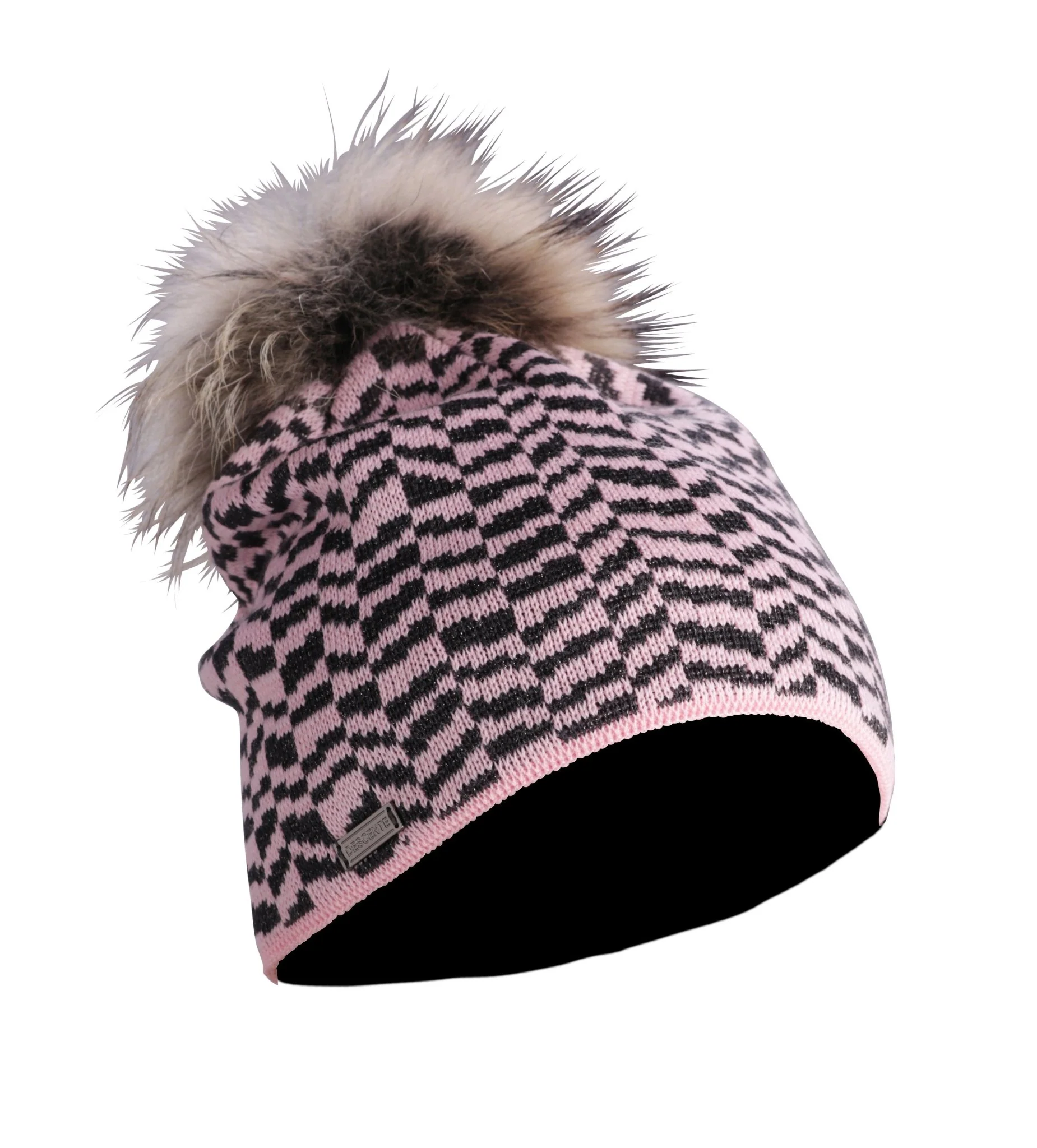 Descente Teagon Fur Pom Ladies Hat - Image 4