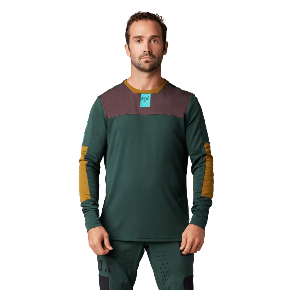 Fox Defend Foxhead Long Sleeve Mens Jersey - Image 3