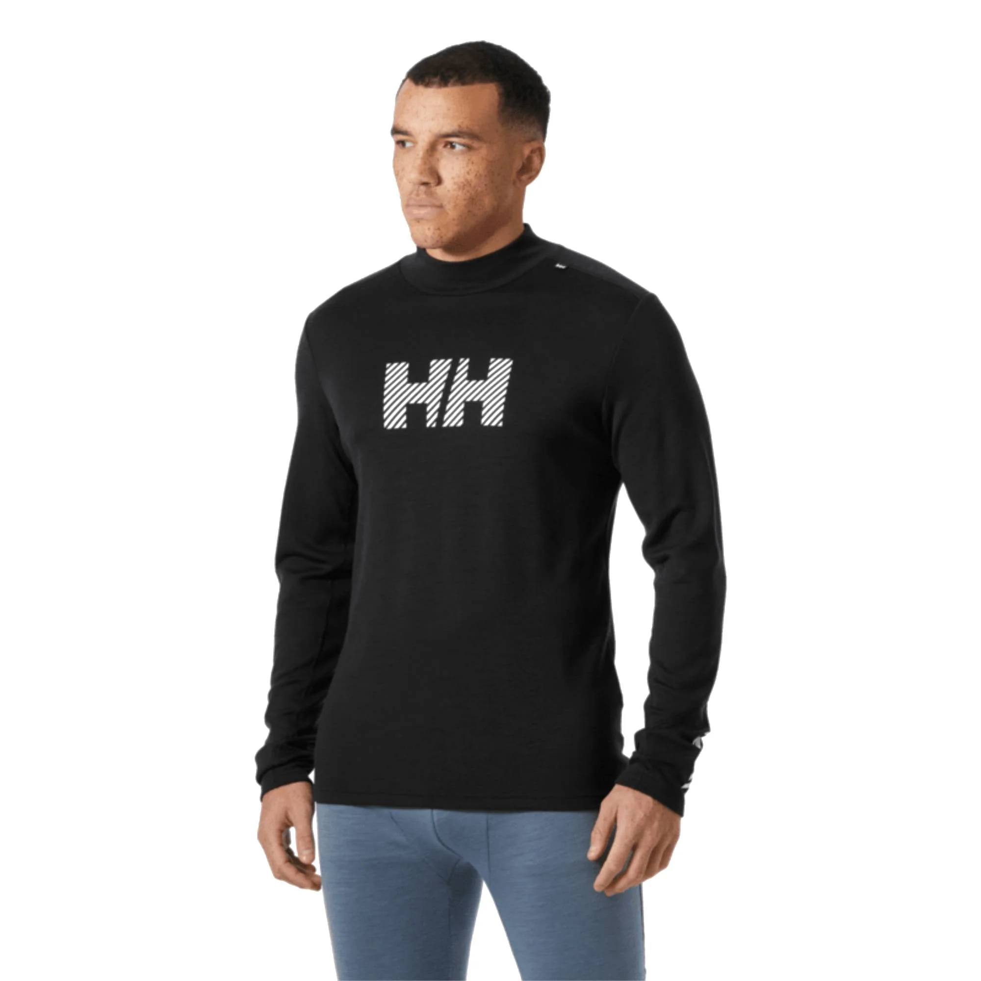 Helly Hansen Lifa Merino MW Logo Mens Crew 2026 - Image 3