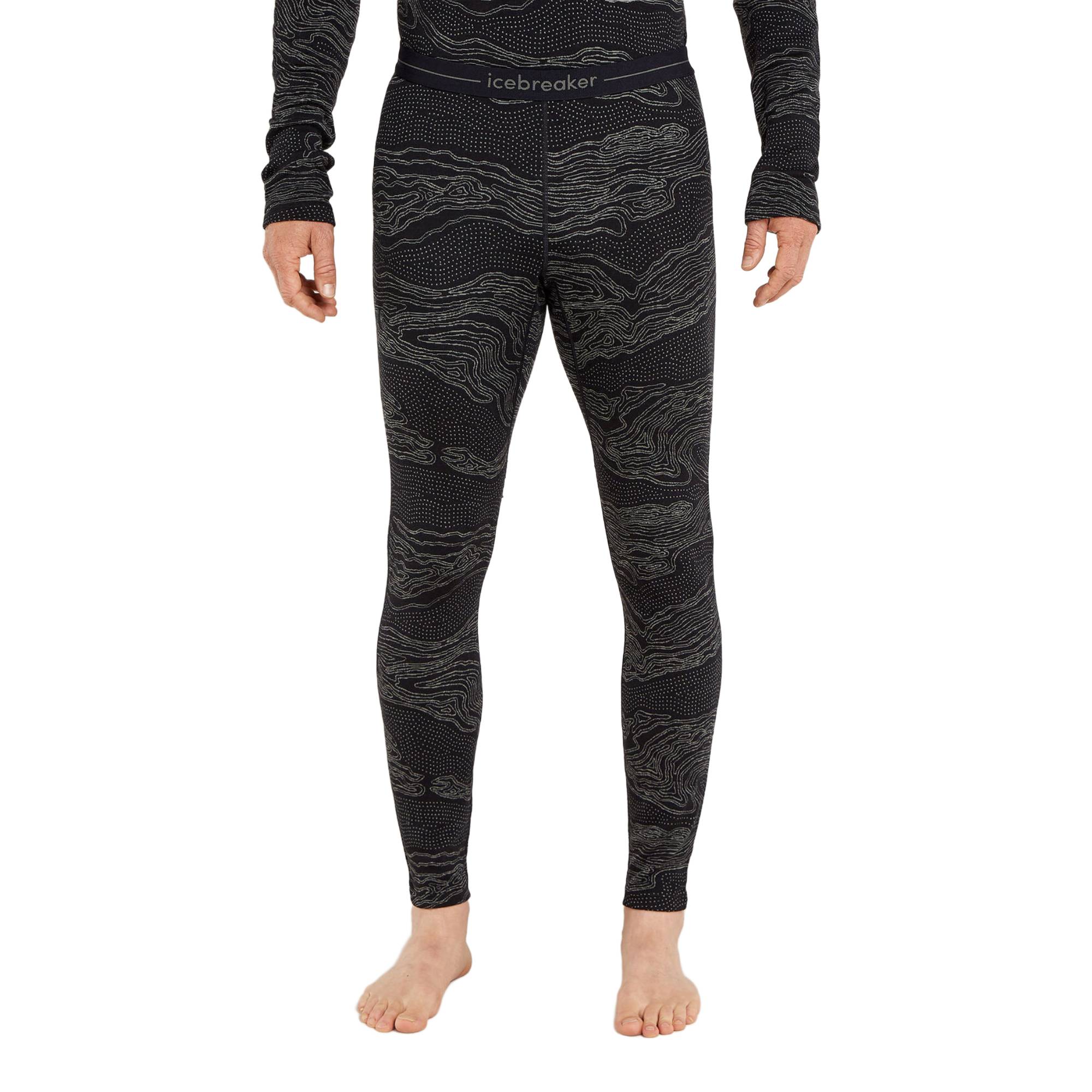 Icebreaker 260 Vertex Mens Leggings Snow Guide - Image 3