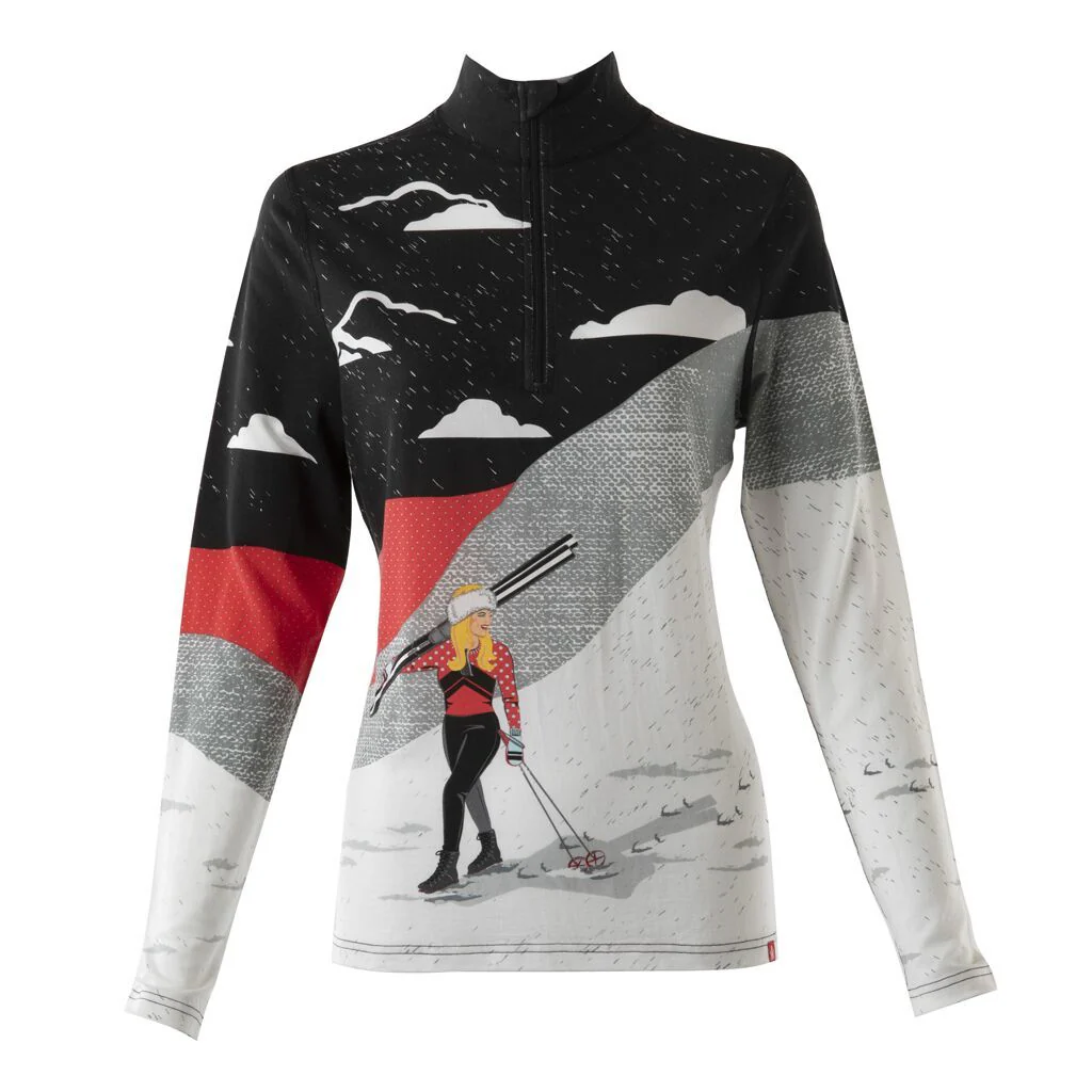 Krimson Klover Backcountry Ladies Zip Top 2019 - Image 3