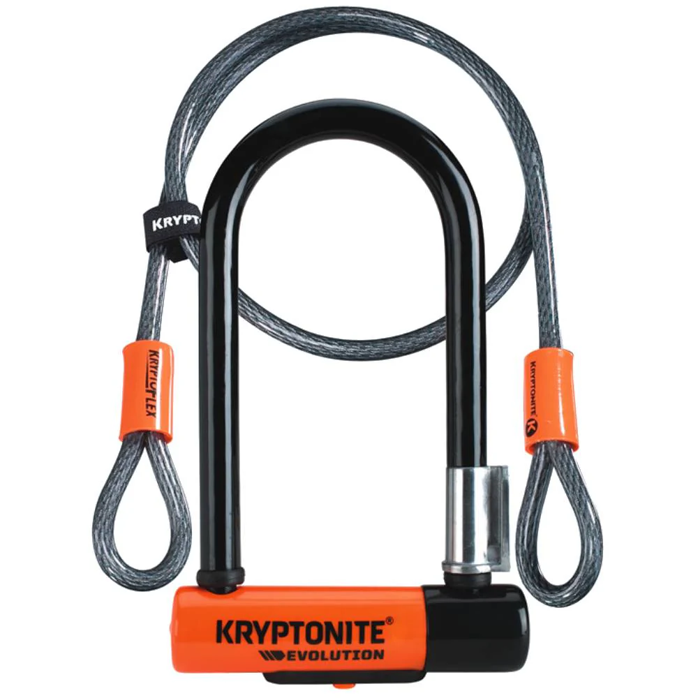Kryptonite Evolution Mini 7 With 4' Flex Cable Lock - Image 2