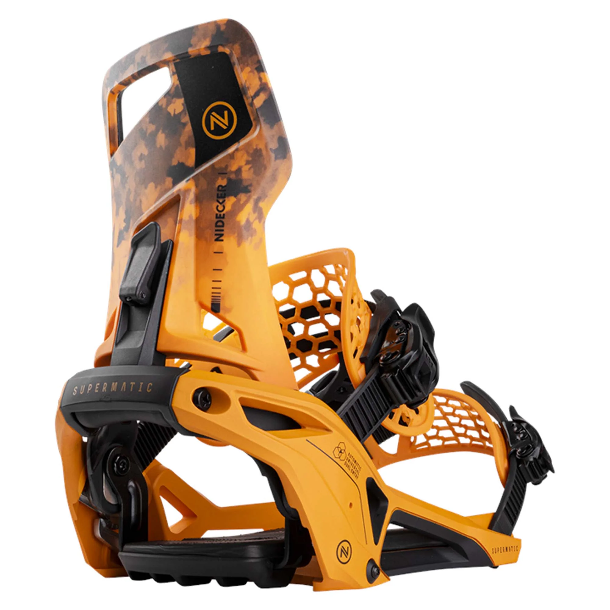 Nidecker Supermatic Snowboard Bindings 2025 - Image 9