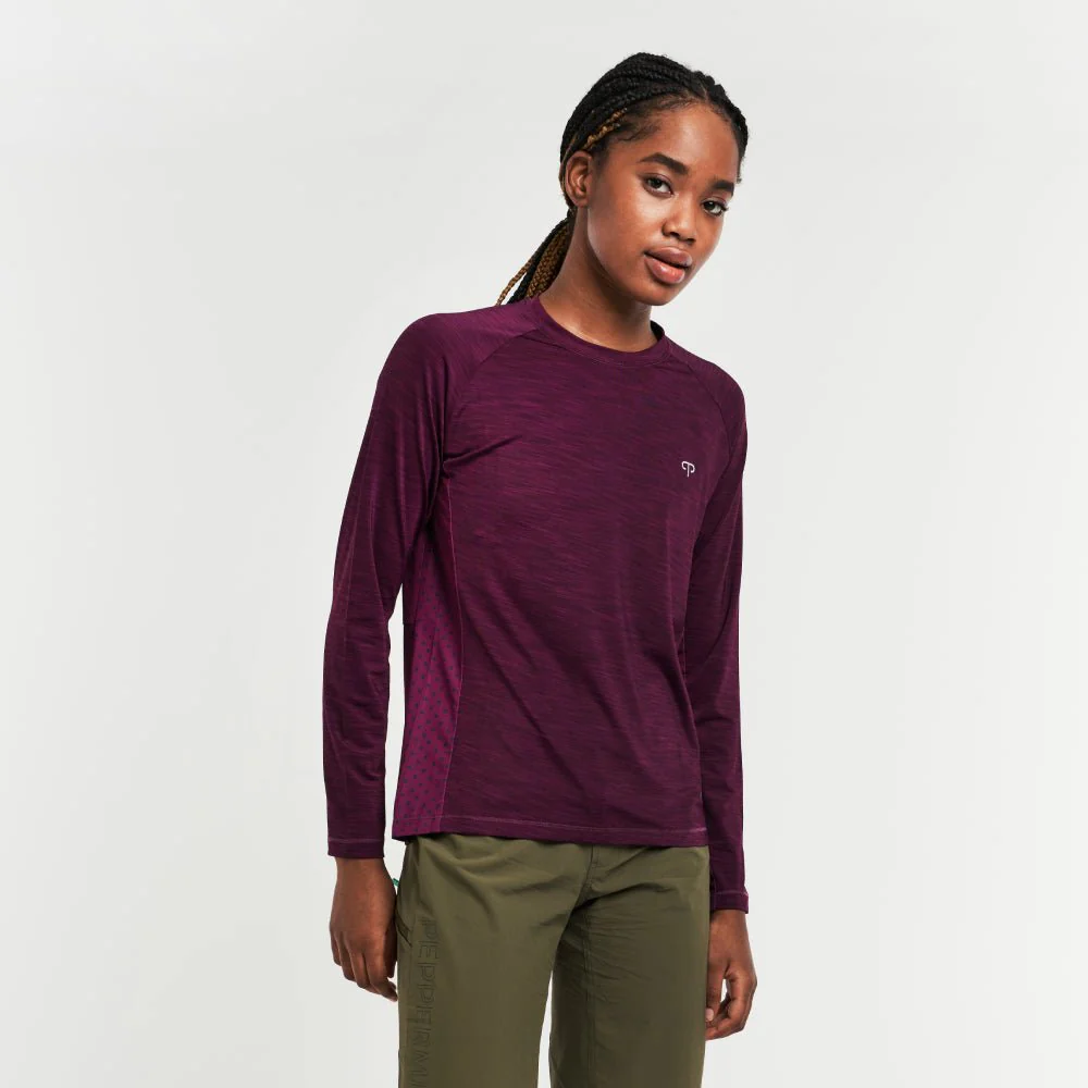 Peppermint MTB Long Sleeve Womens Jersey - Image 5