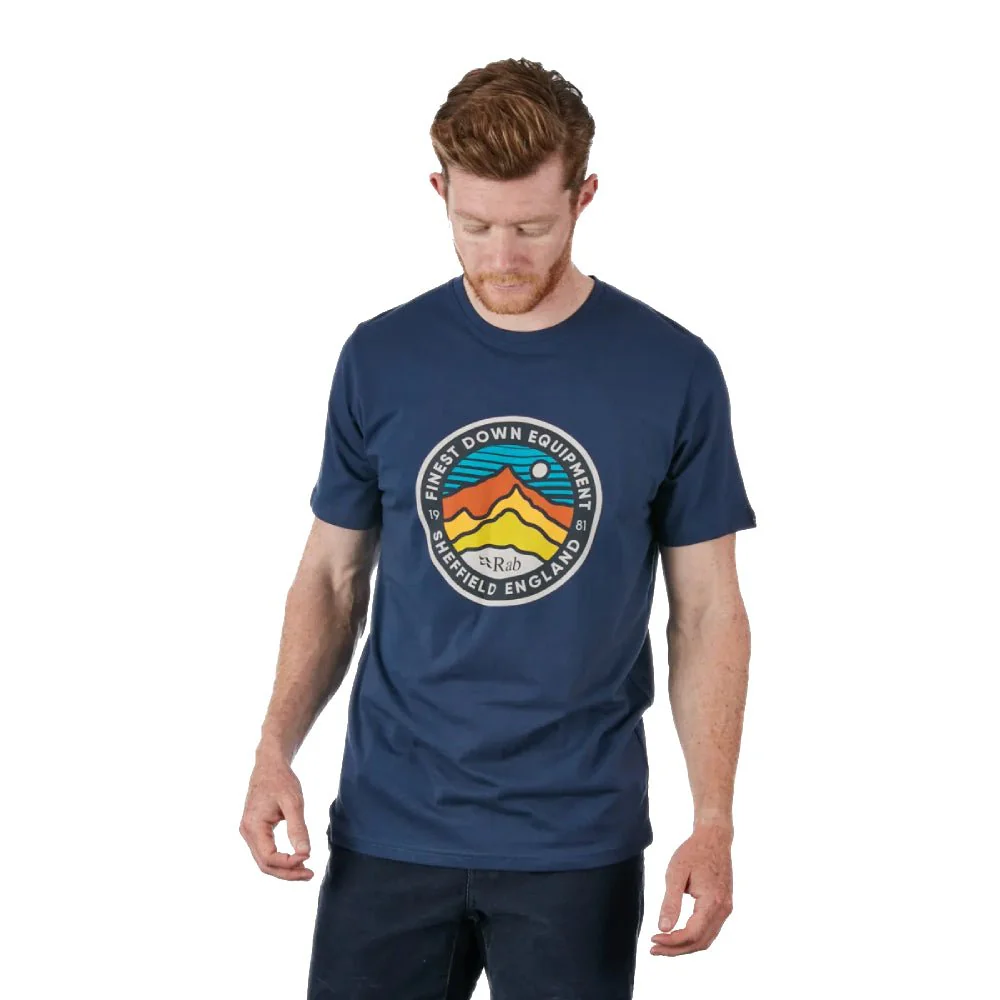 Rab Stance 3 Peaks Mens Tee 2023 - Image 2