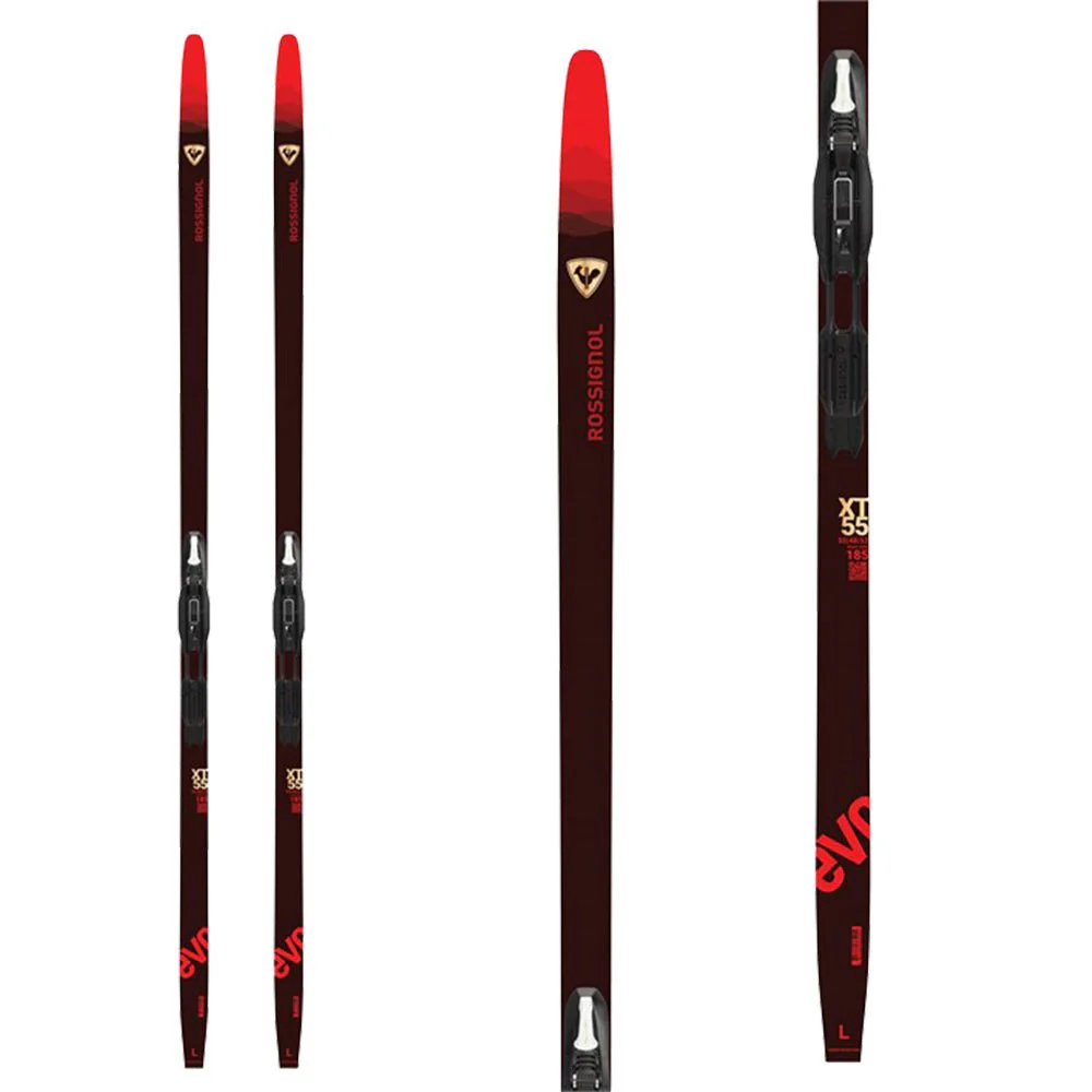Rossignol EVO XT 55 Positrack Nordic Ski + Tour/Control Step In Binding - Image 2