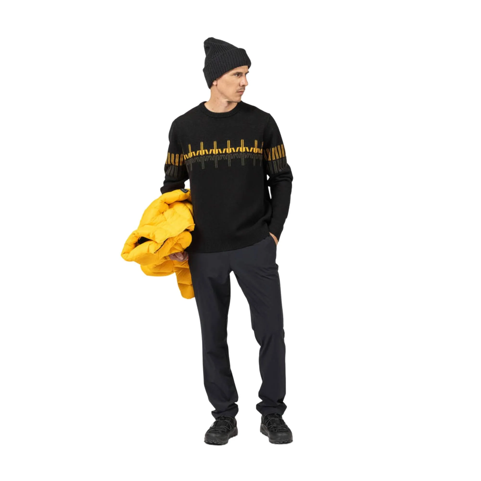 Rossignol Mens Patterned Crew Neck Sweater 2026 - Image 4