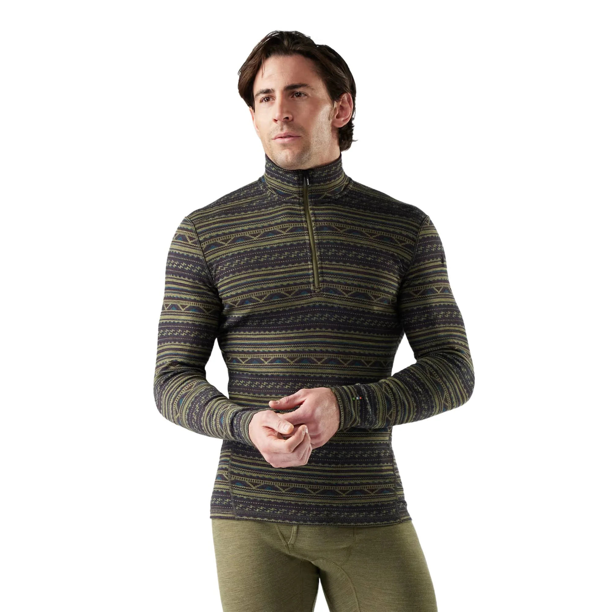 Smartwool Classic Merino Mens 1-4 Zip - Image 2