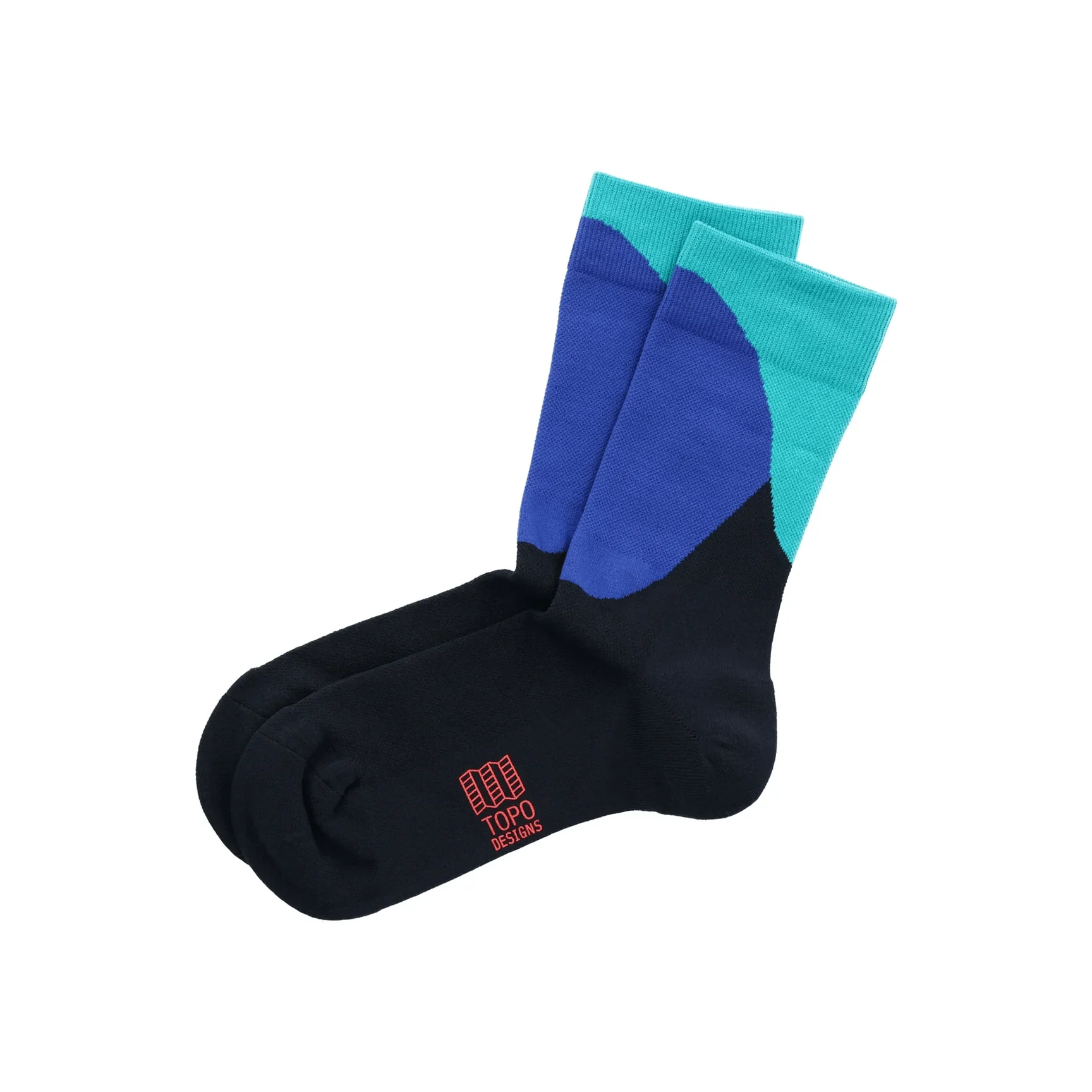Topo Designs Crew Unisex Sport Socks - Image 2