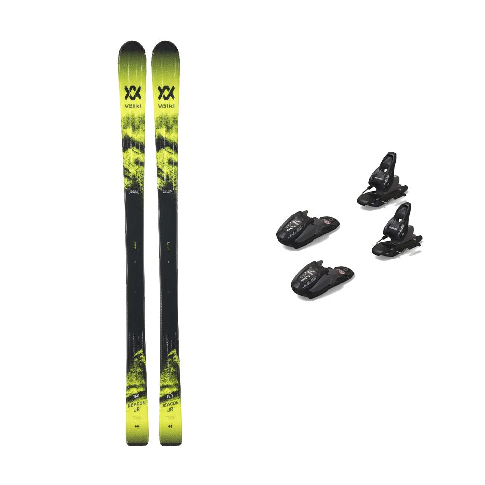 Volkl Deacon Junior Flat Ski + Marker 4.5 GW Binding 2023 - Image 2