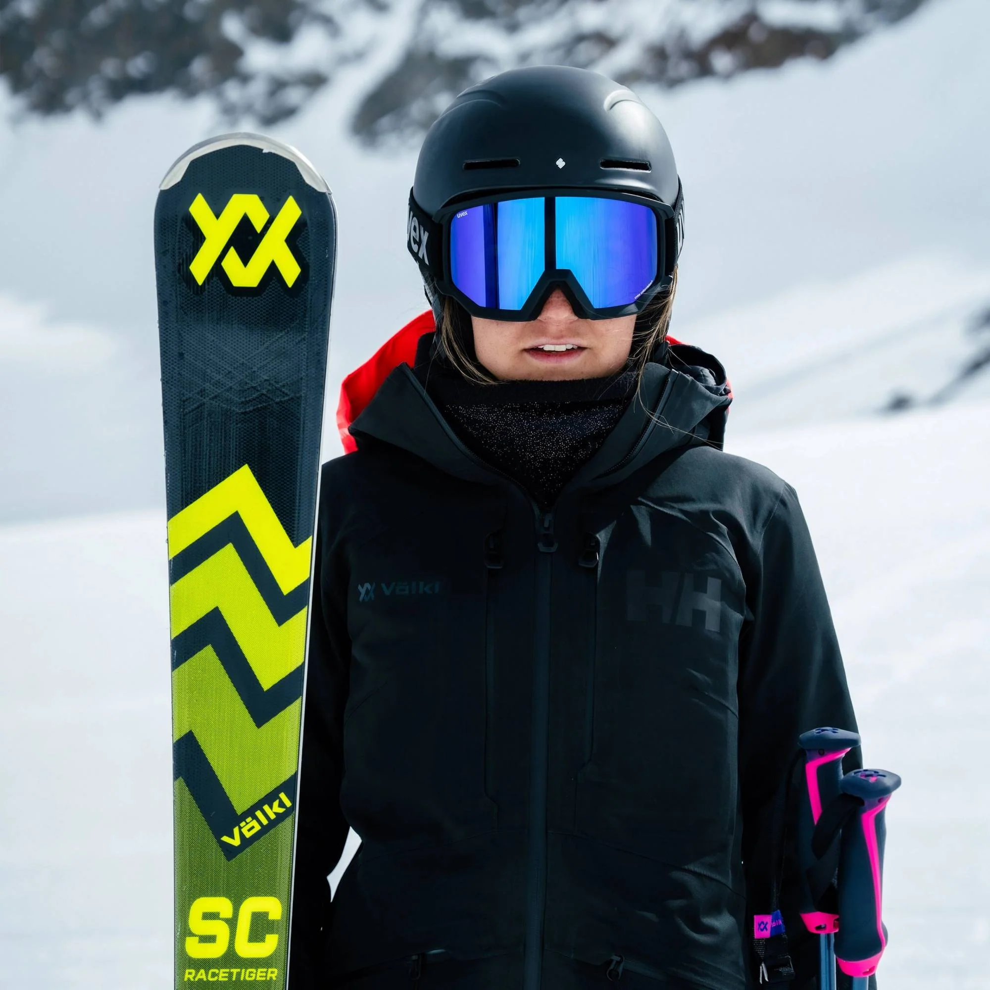 Volkl Racetiger SC Black Ski + VMotion 12 GW Binding 2025 - Image 4